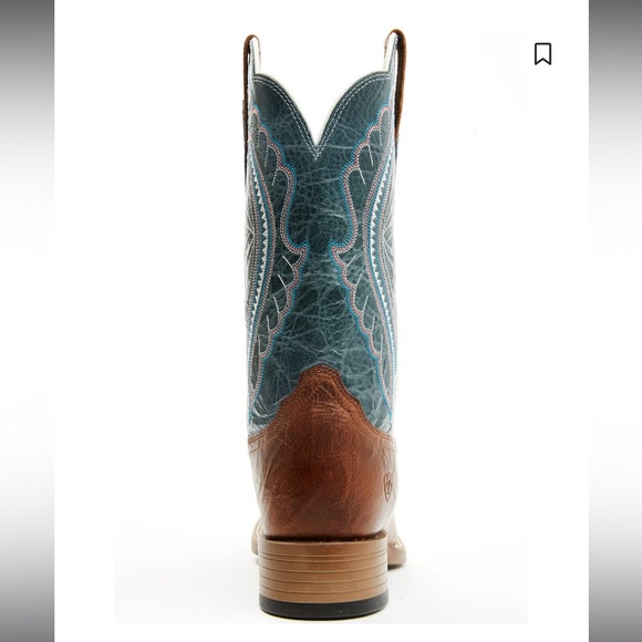 Arita PRIMETIME PERFORMANCE WESTERN BOOTS - BROAD SQUARE TOE, size 7 - Picture 5 of 12